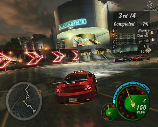 Need for Speed: Underground 2 - Скриншоты из игры Need for Speed Underground 2